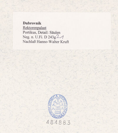 Rückseite von bh484883_recto