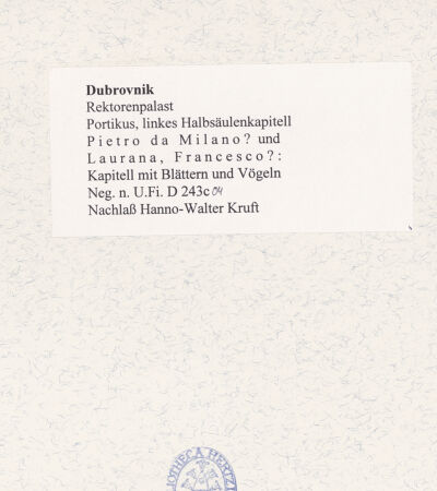 Rückseite von bh484896_recto