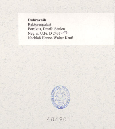 Rückseite von bh484901_recto