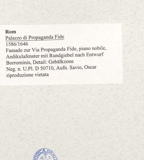 Rückseite von bh485037_recto