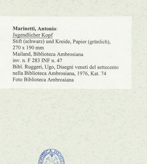 Rückseite von bh485436_recto