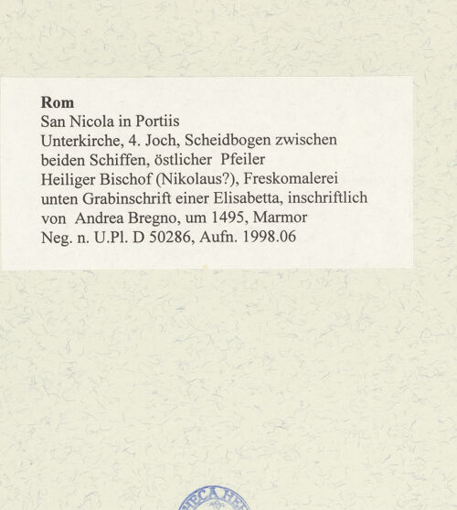 Rückseite von bh485545_recto