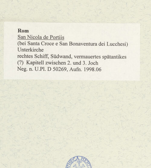 Rückseite von bh485559_recto