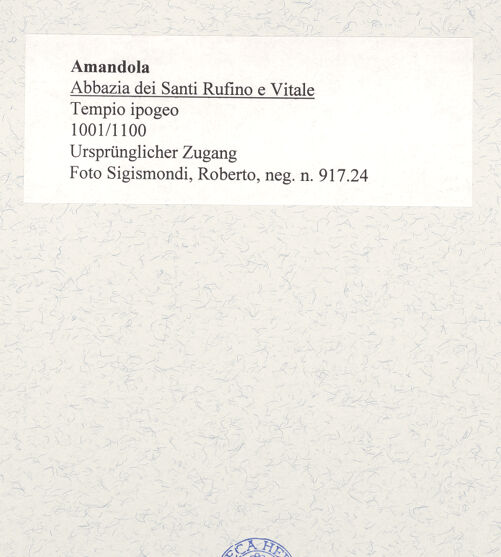 Rückseite von bh485579_recto