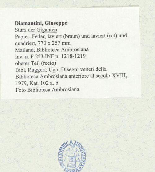 Rückseite von bh485721_recto