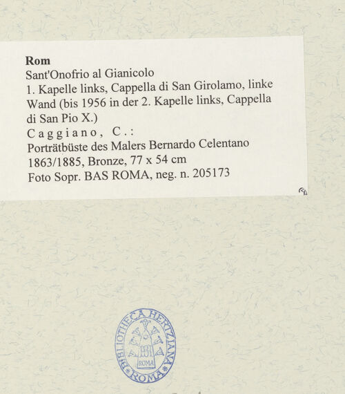 Rückseite von bh485809_recto