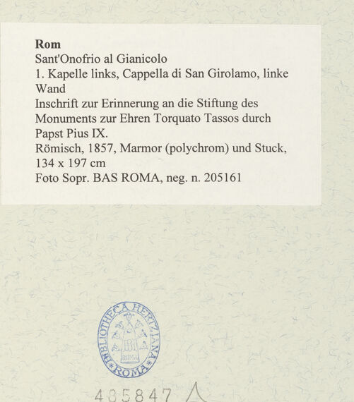 Rückseite von bh485847_recto