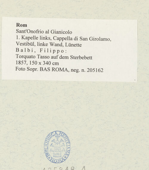 Rückseite von bh485848_recto