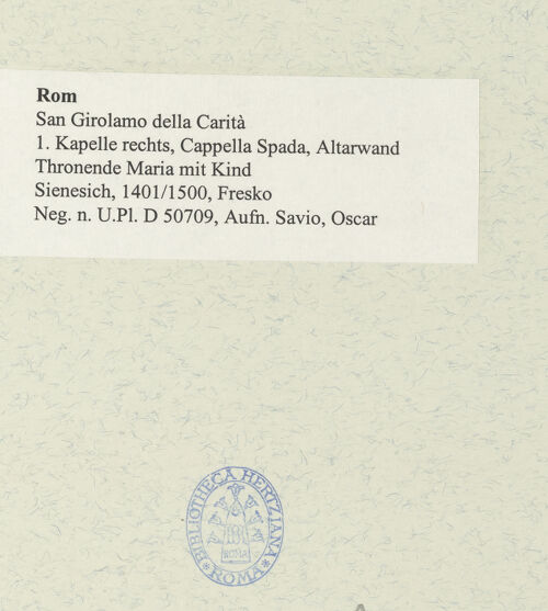 Rückseite von bh485863_recto