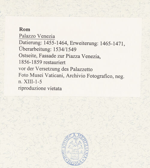 Rückseite von bh485886_recto