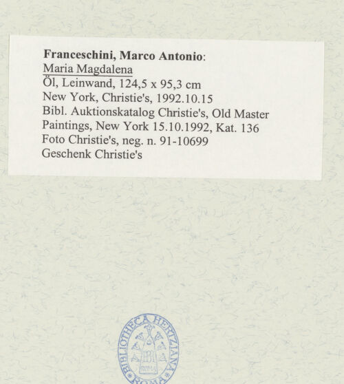 Rückseite von bh485916_recto