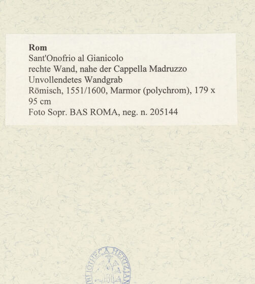 Rückseite von bh485944_recto