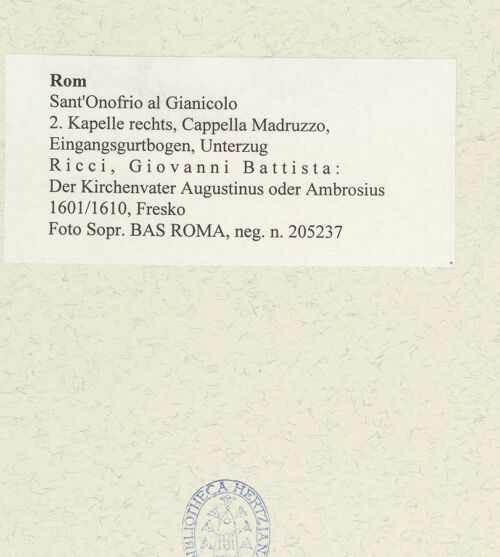 Rückseite von bh485959_recto