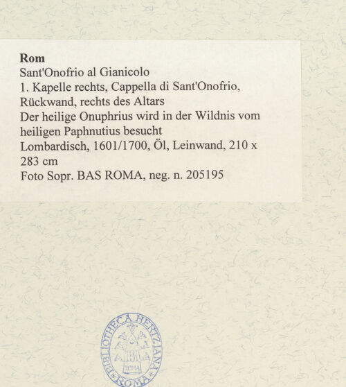 Rückseite von bh485978_recto