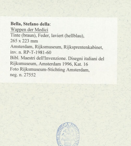 Rückseite von bh486003_recto