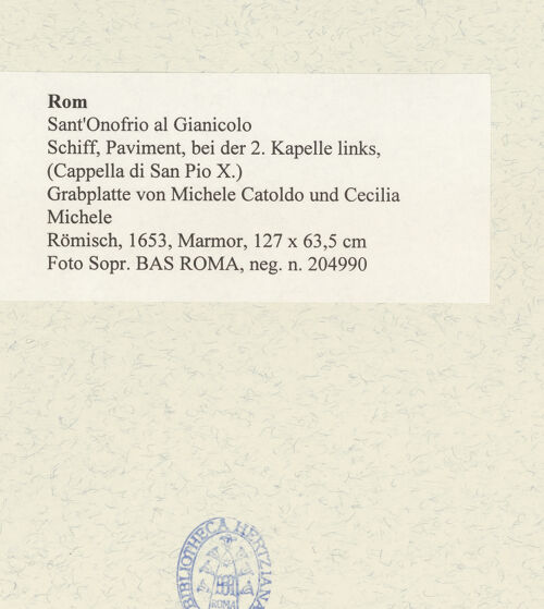 Rückseite von bh486085_recto