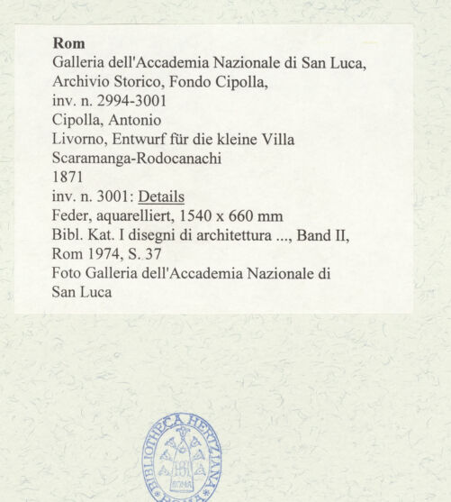 Rückseite von bh486604_recto