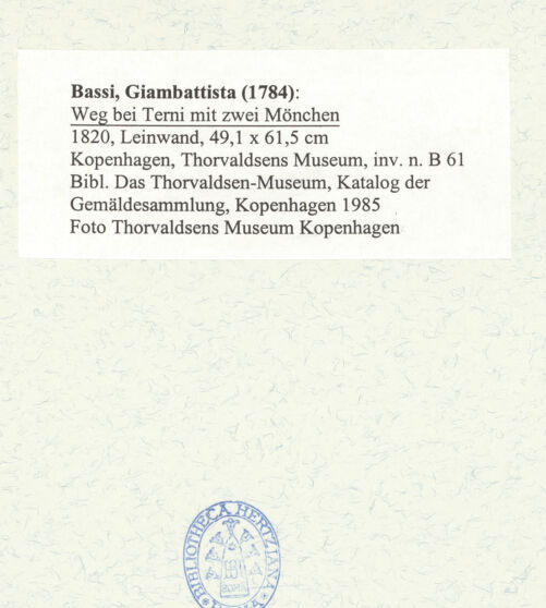 Rückseite von bh486859_recto