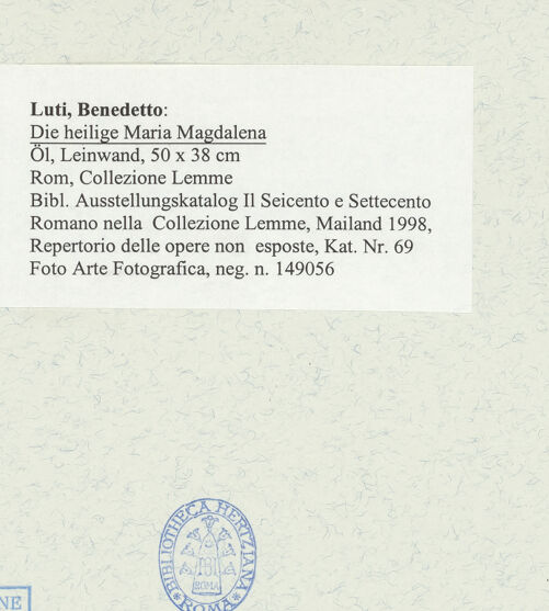 Rückseite von bh486901_recto