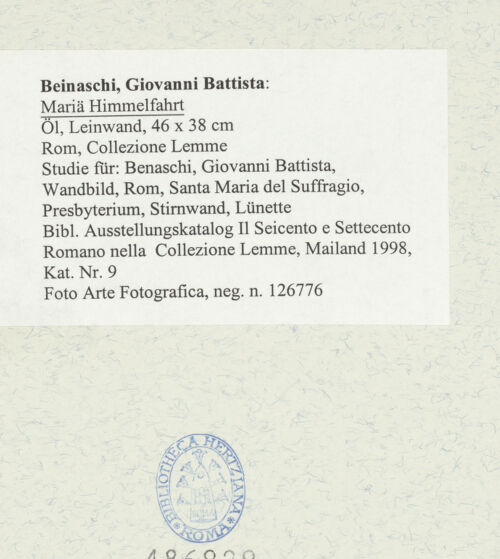 Rückseite von bh486929_recto