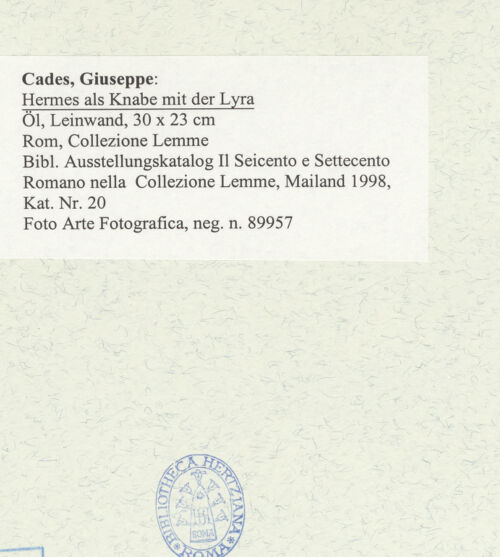 Rückseite von bh486954_recto