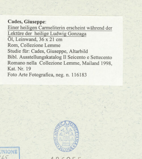 Rückseite von bh486955_recto