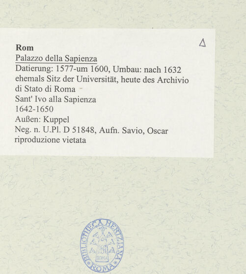 Rückseite von bh487207_recto