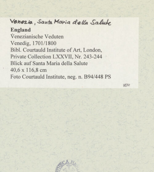 Rückseite von bh487541_recto