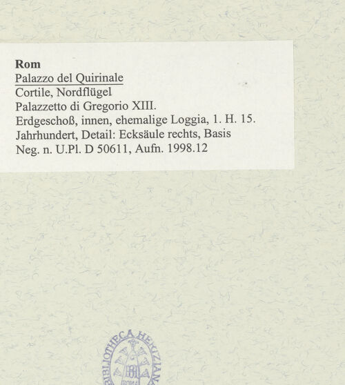 Rückseite von bh487792_recto