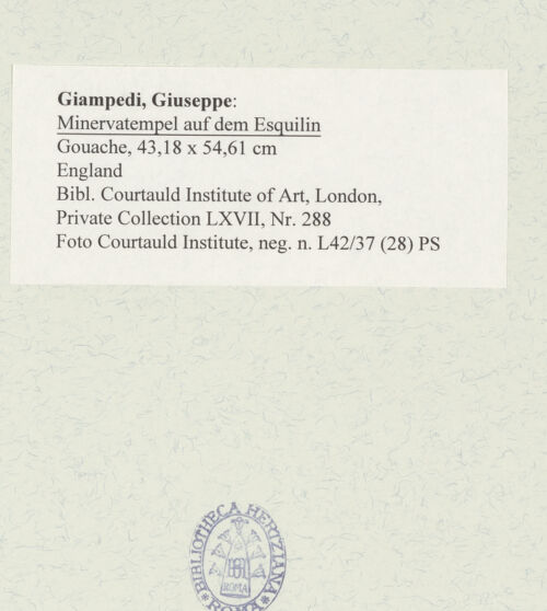 Rückseite von bh488228_recto