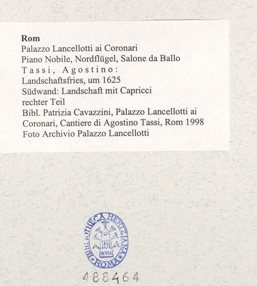 Rückseite von bh488464_recto