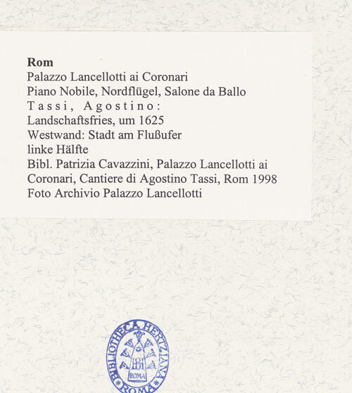 Rückseite von bh488465_recto