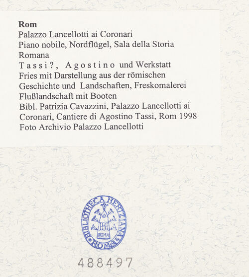 Rückseite von bh488497_recto