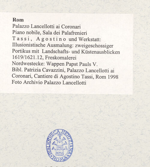 Rückseite von bh488529_recto