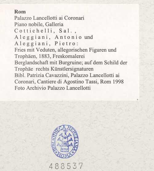 Rückseite von bh488537_recto