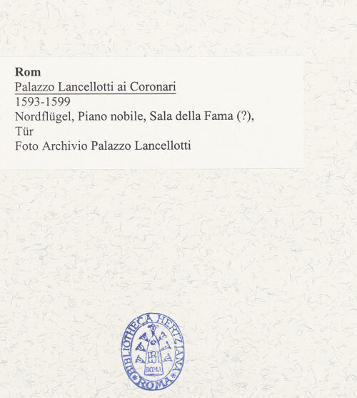 Rückseite von bh488541_recto