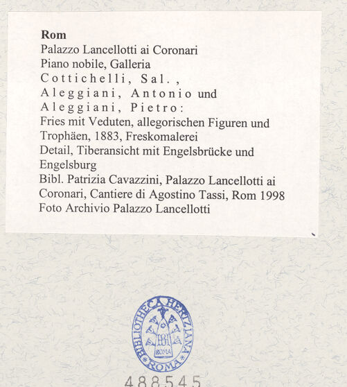 Rückseite von bh488545_recto