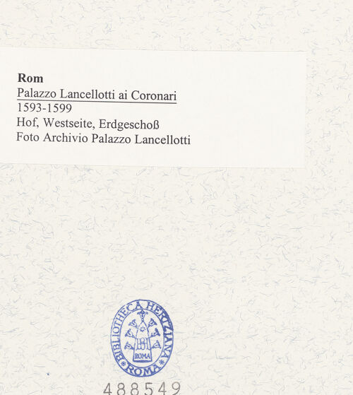 Rückseite von bh488549_recto