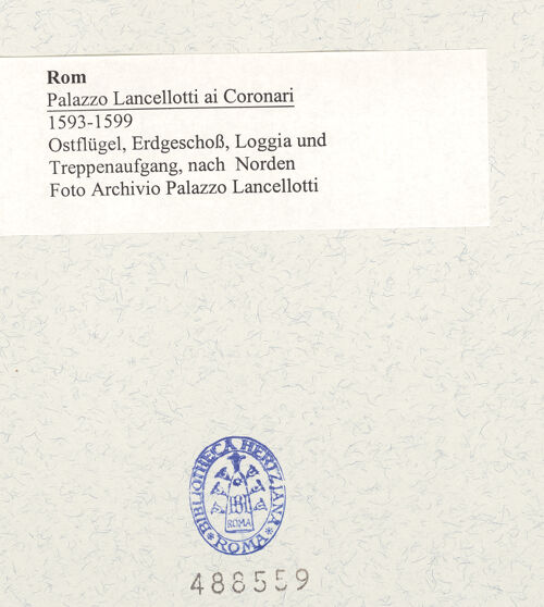 Rückseite von bh488559_recto