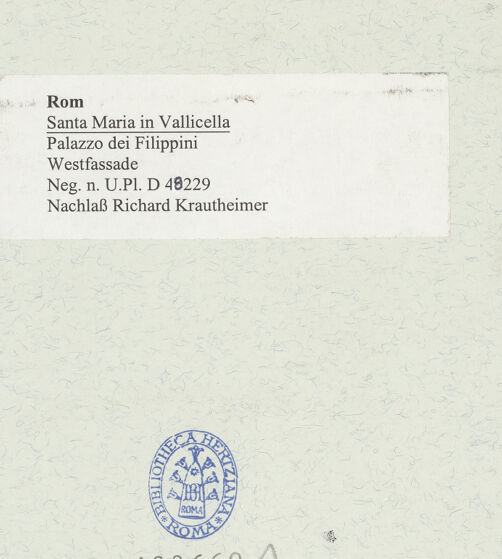 Rückseite von bh488660_recto