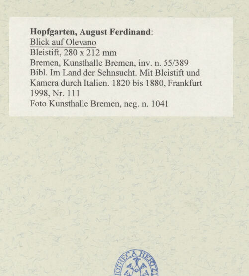 Rückseite von bh489424_recto