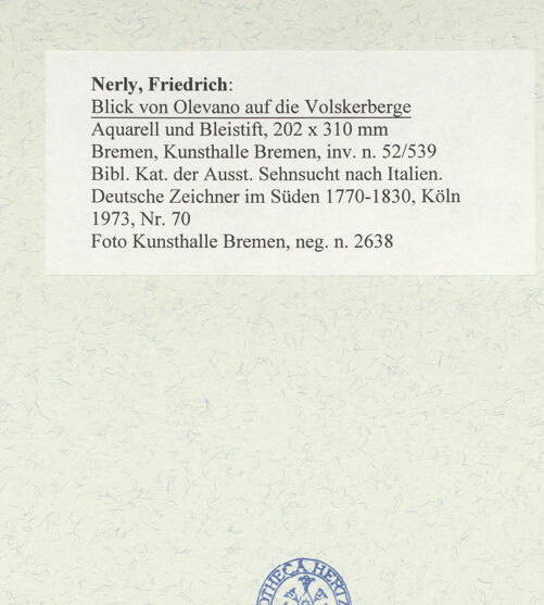 Rückseite von bh489431_recto