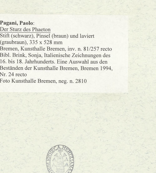 Rückseite von bh489599_recto