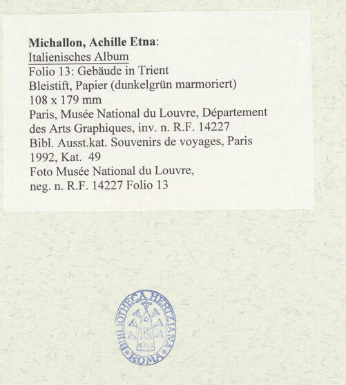 Rückseite von bh489811_recto