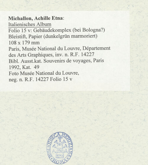 Rückseite von bh489812_recto