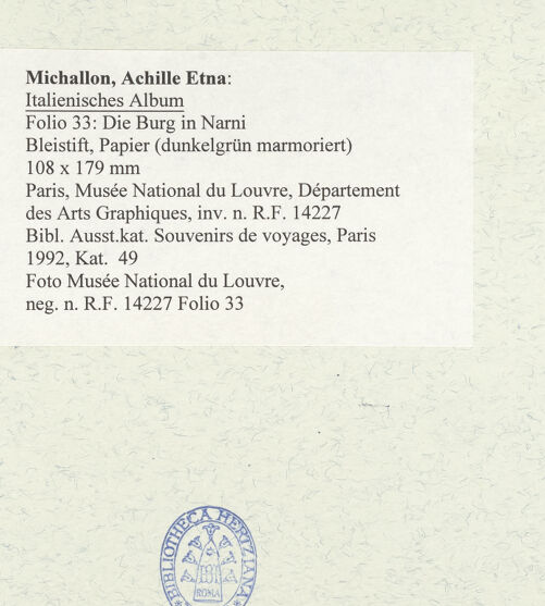 Rückseite von bh489814_recto