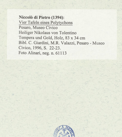 Rückseite von bh489854_recto