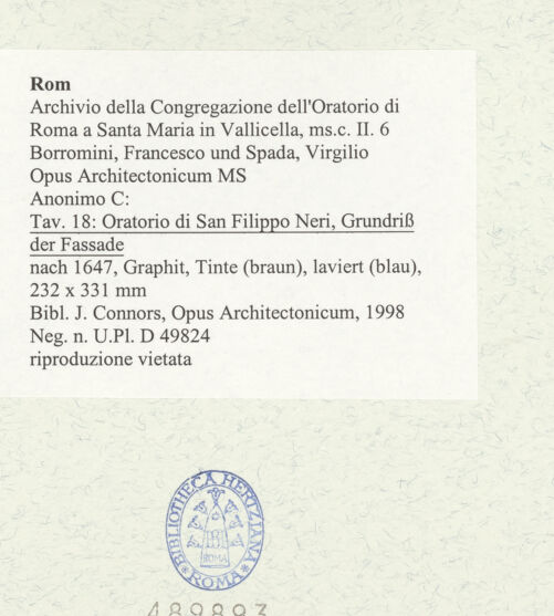 Rückseite von bh489893_recto