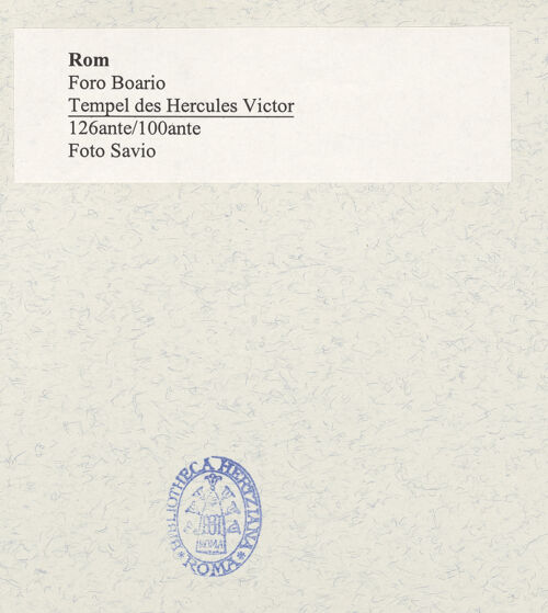 Rückseite von bh489925_recto