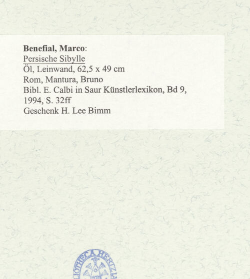 Rückseite von bh489945_recto